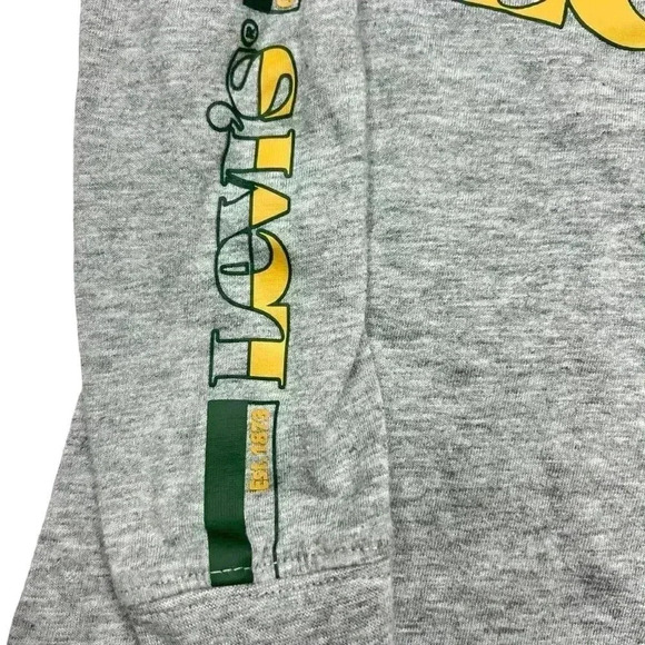 Levi’s Toddler Gray Long Sleeve Yellow & Green Lettering | Size 2T - Picture 5 of 6